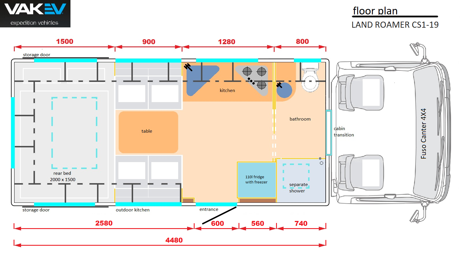 Expedition vehicles VAK